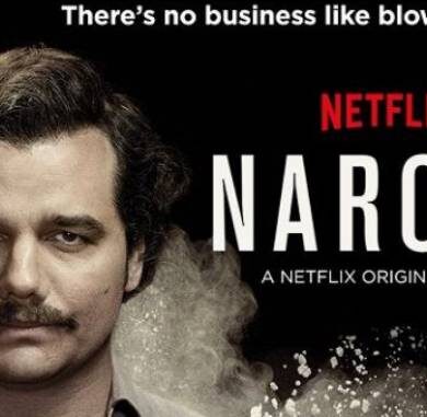 Narcos série 1 Na obrázku Wagner Moura