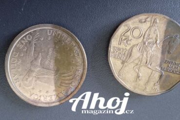 jak vyčistit zašlé mince - Předtím a potom