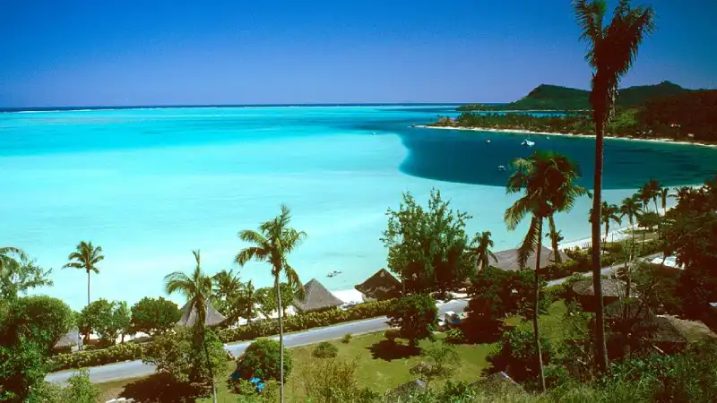 Pláž Matira na Bora Bora