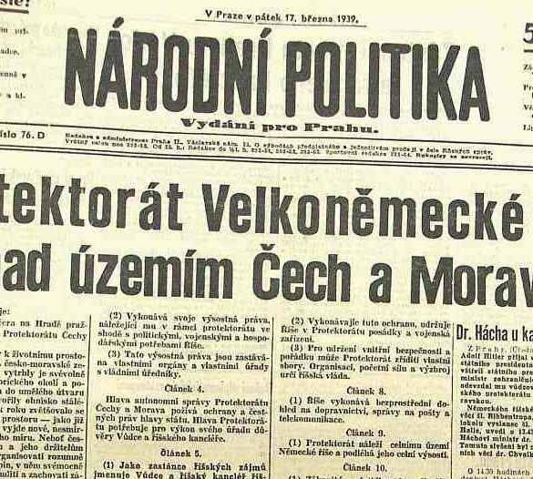 Protektorátní noviny