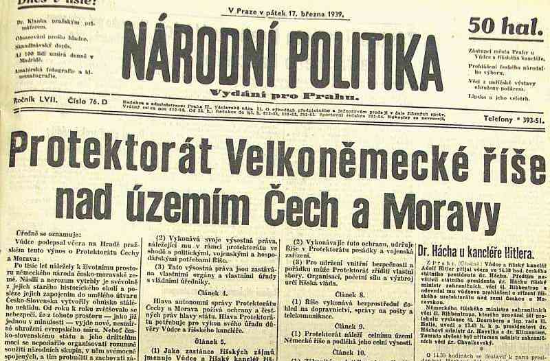 Protektorátní noviny
