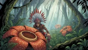 Rafflesia největší květ