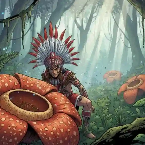 Rafflesia největší květ