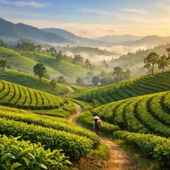 Čajová plantáž