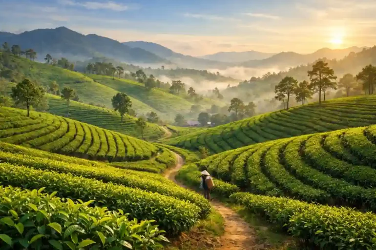 Čajová plantáž